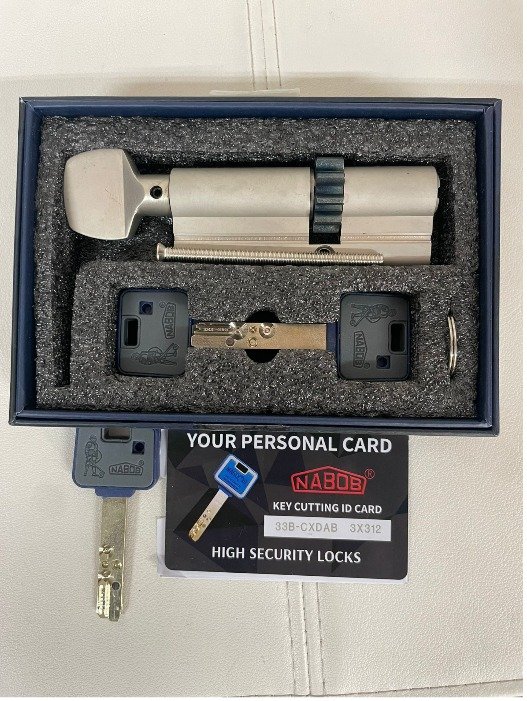 צילינדר High-Security דגם MAGIX 10 מבית NABOB