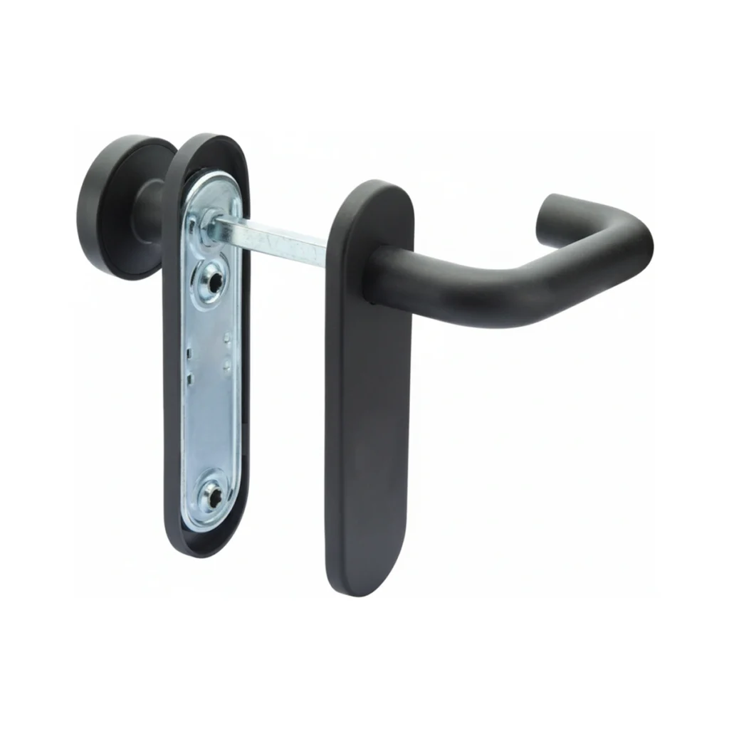 ידית קבועה אטומה לדלת אש