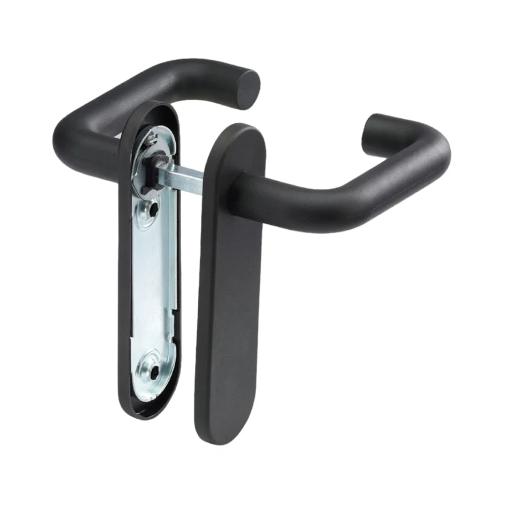 ידית נעה אטומה לדלת אש