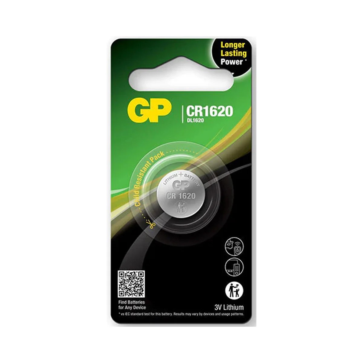 סוללת GP CR1620