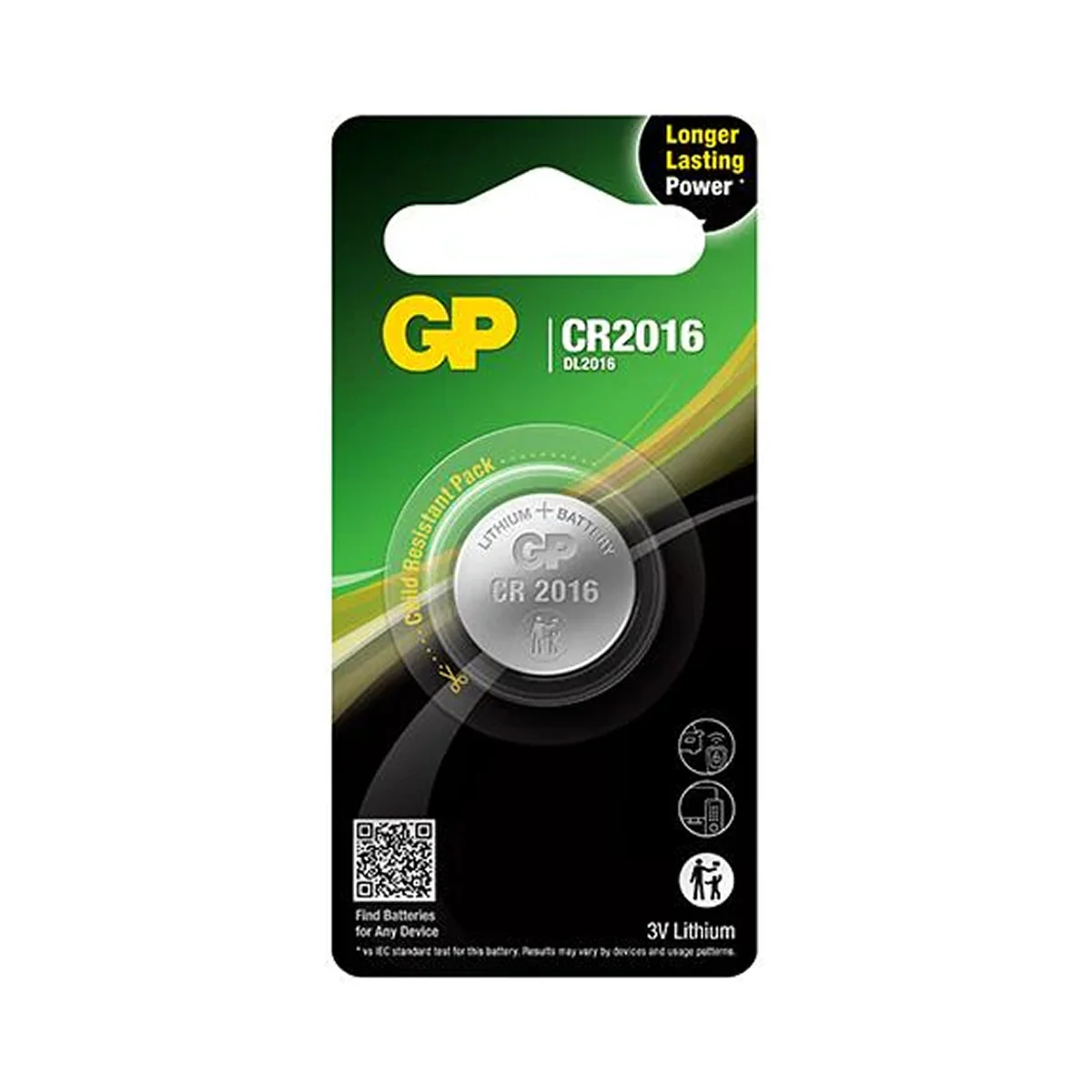 סוללת GP CR2016