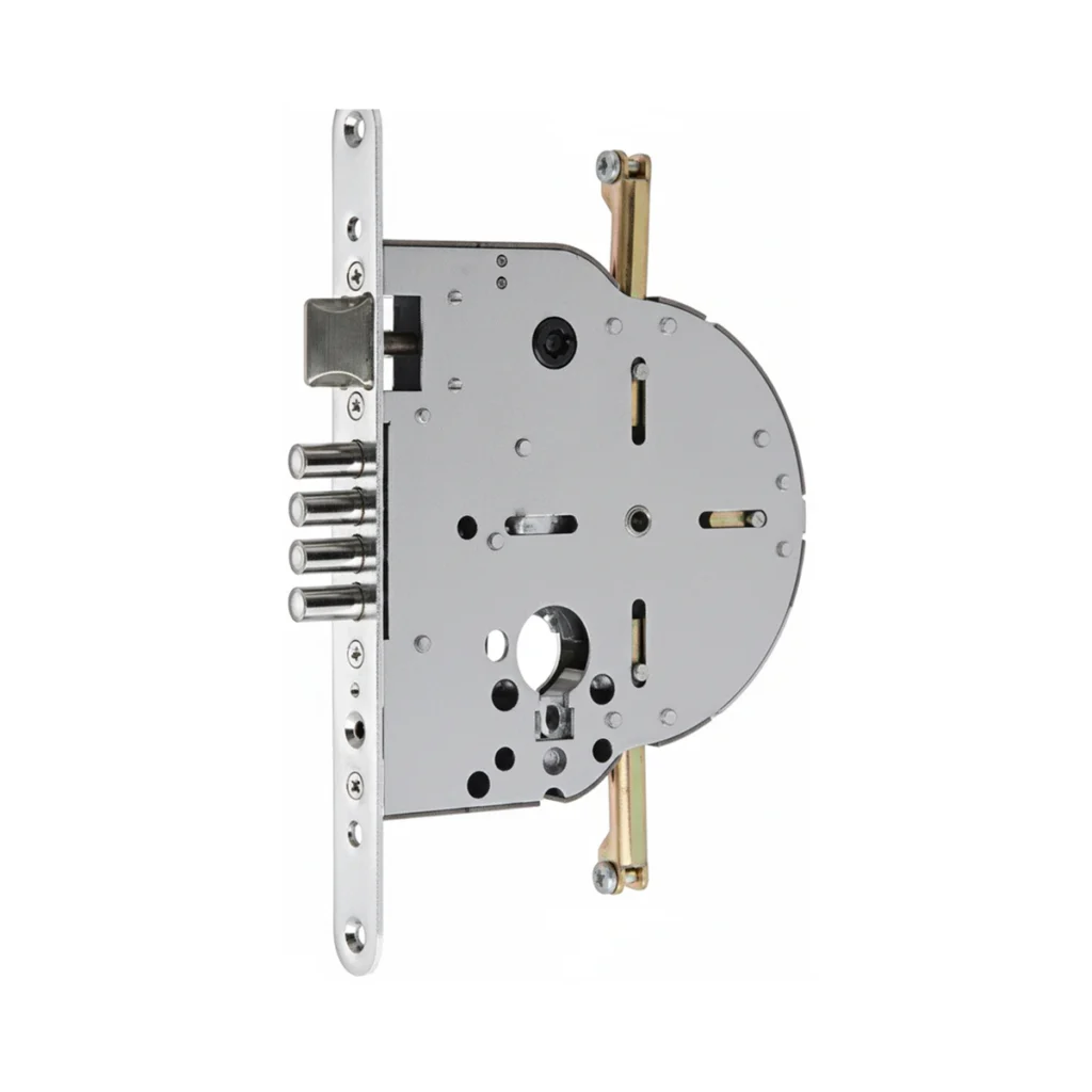 מנגנון לפלדלת 4 בריחים ללא בריח אחורי