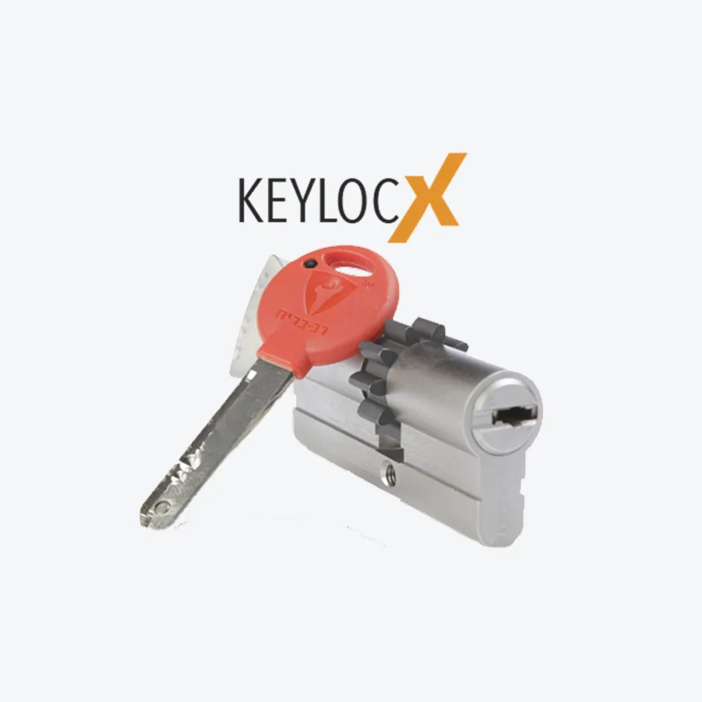 רב־בריח צילינדר KEYLOCX לדלת
